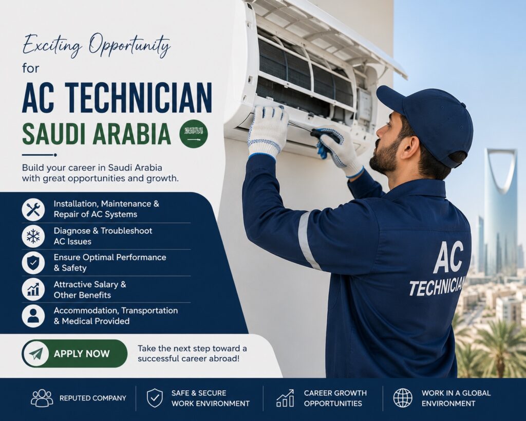 Ac Technician -SAUDI